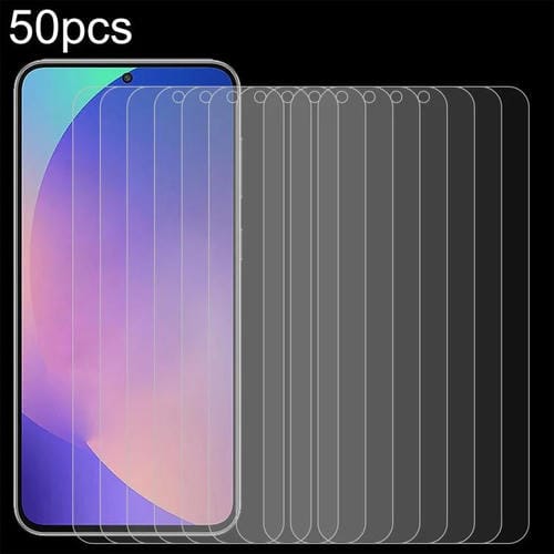 Película de vidrio templado 9H 2.5D de 0,26 mm para Samsung Galaxy M36 5G (50 unidades)