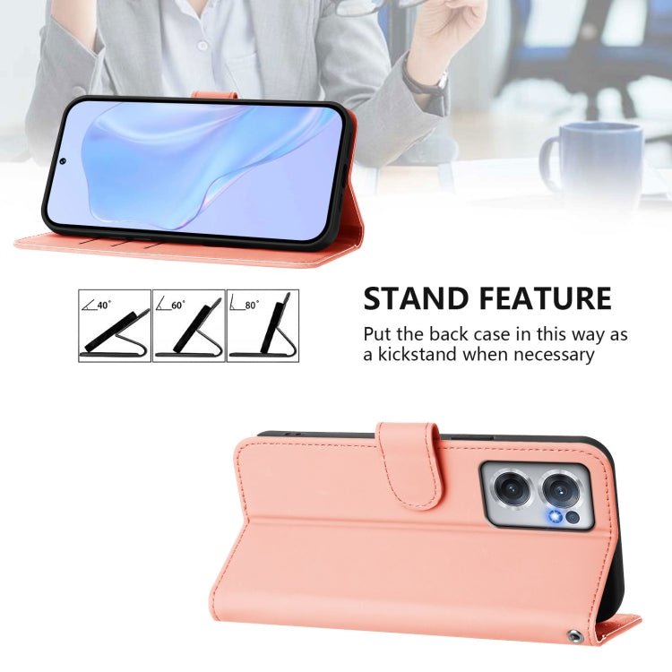 Funda de Piel Sintética con Cordón OnePlus Nord Ce 2 5G (Rosa)
