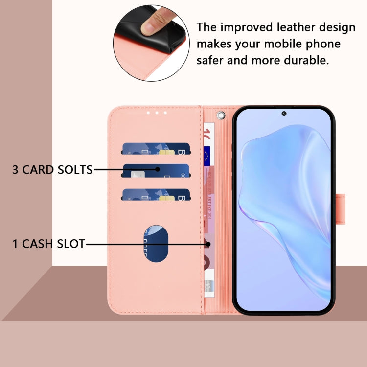 Funda de Piel Sintética con Cordón OnePlus Nord Ce 2 5G (Rosa)