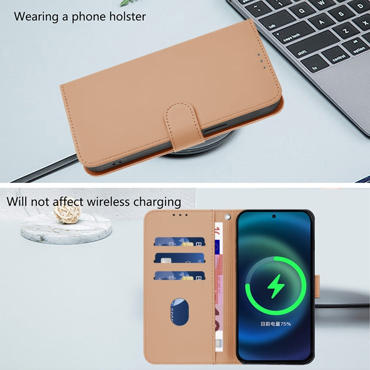 Funda de Piel Sintética con Cordón para Teléfono Oukitel C35 (Piel)