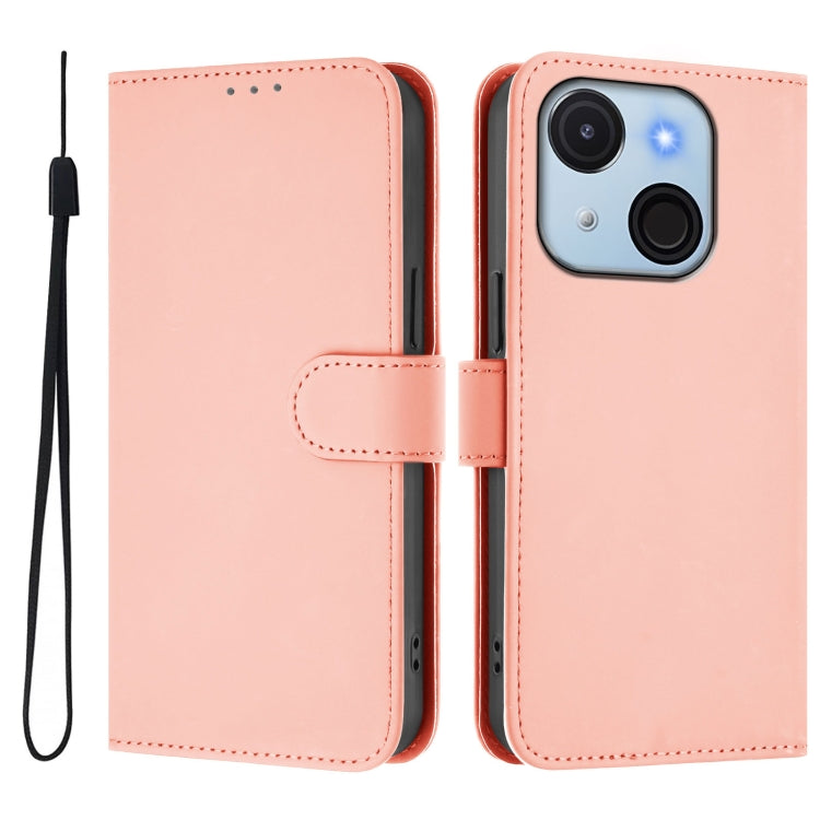 Funda Piel Sintética Itel A50C con Cordón Color Rosa