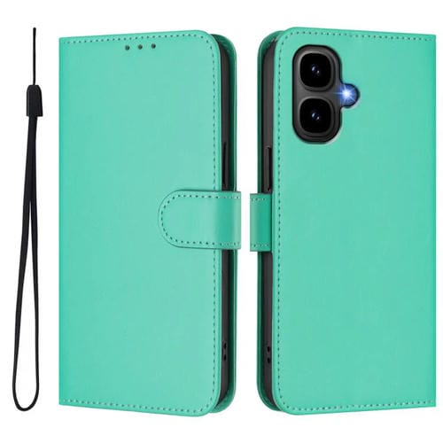Funda de piel sintética con cordón para Tecno Pop 10 (verde)