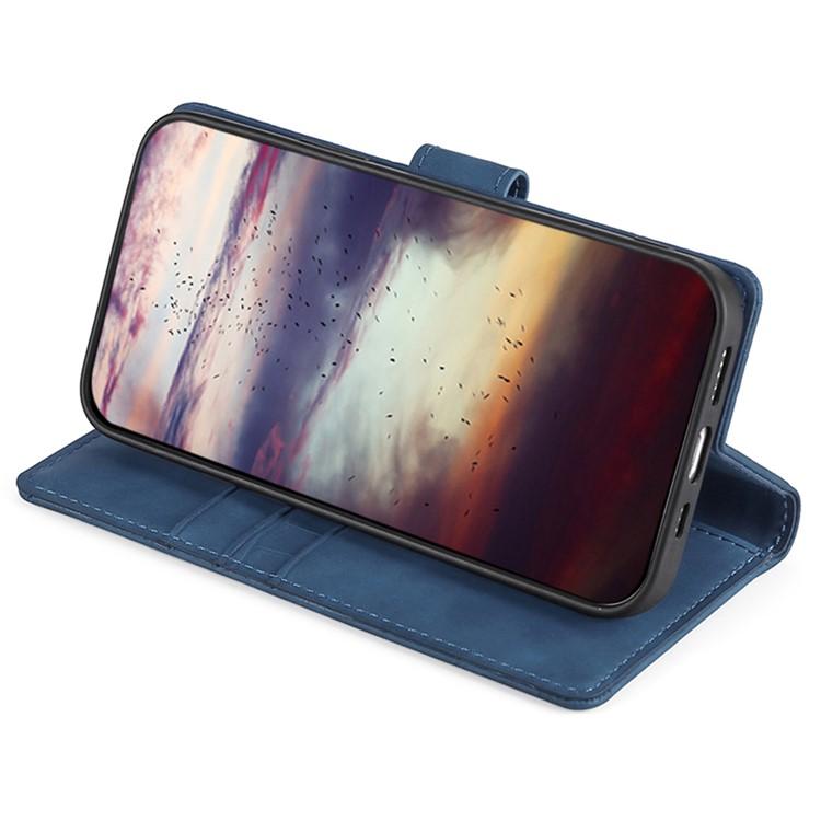 Funda de piel con cierre magnético y diseño de cocodrilo para Samsung Galaxy Xcover 7 Pro 5G (azul)