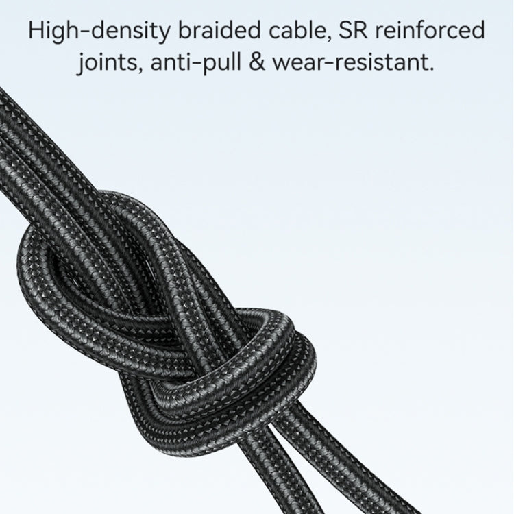 Cable de carga rápida 6 en 1 Usams SJ737 240W 1,2 m (Pistola)