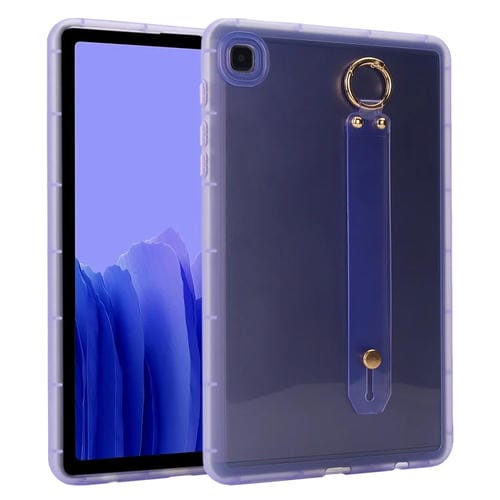 Funda híbrida para Tablet Samsung Galaxy Tab A7 10.4 2020 T500 con soporte para pulsera (Morado)