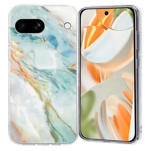 Funda TPU Google Pixel 8A Patrón Pintura Colorida (Mármol)