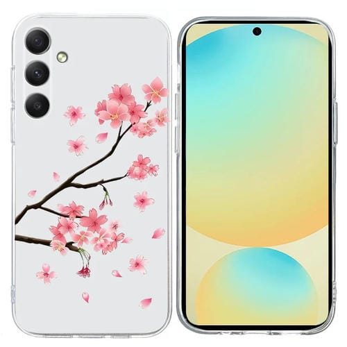 Funda TPU Samsung Galaxy A36 5G Patrón Pintura Colorida (Flor de Ciruelo)