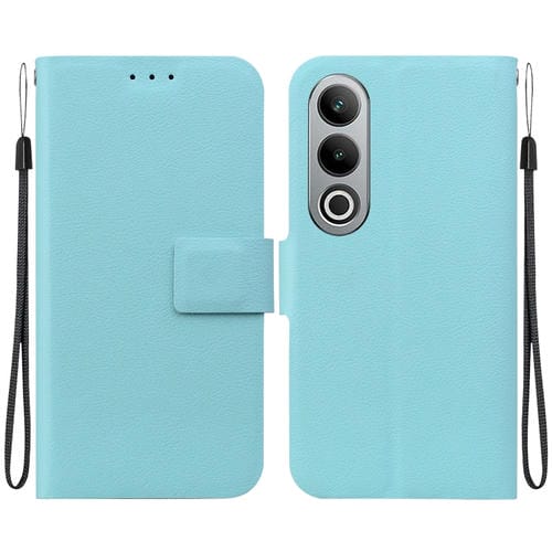Funda de Cuero Ultrafina con Hebilla Magnética para OnePlus Nord Ce4 (Verde)