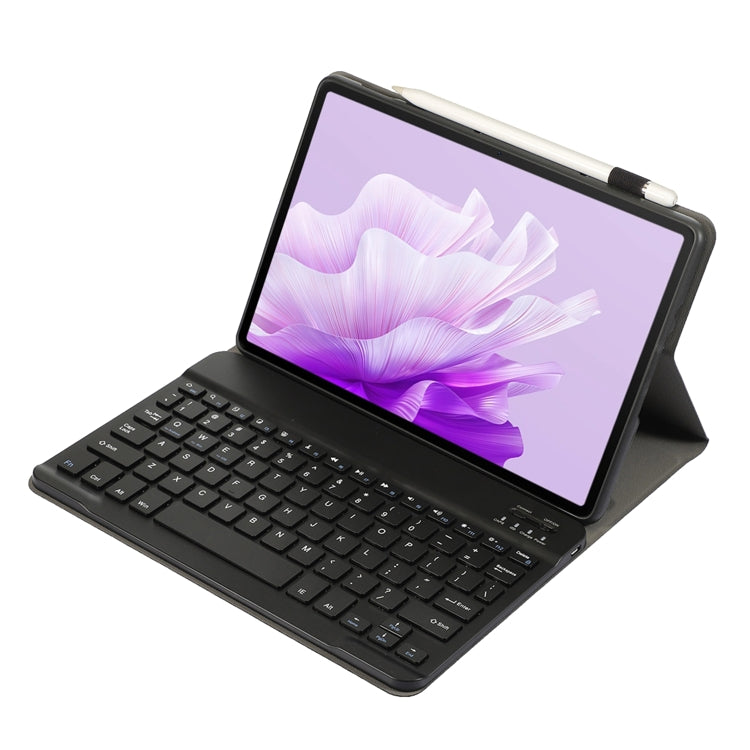 Funda de Cuero para Tableta Honor Pad X9/X8 Pro 11.5 con Teclado Bluetooth Desmontable (Negro)