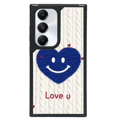 Funda para Teléfono Samsung Galaxy A25 5G Diseño Artístico Creativo Cobertura Total (Cara Sonriente Tejida D)