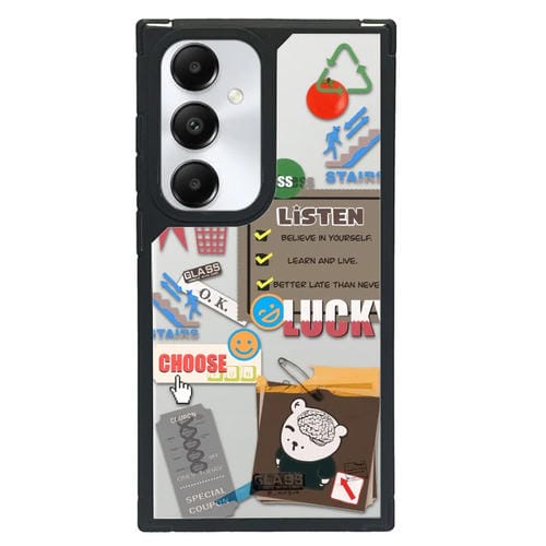 Funda para Teléfono Samsung Galaxy A14 4G/5G Diseño Artístico Cobertura Total (Etiquetas con Citas A)