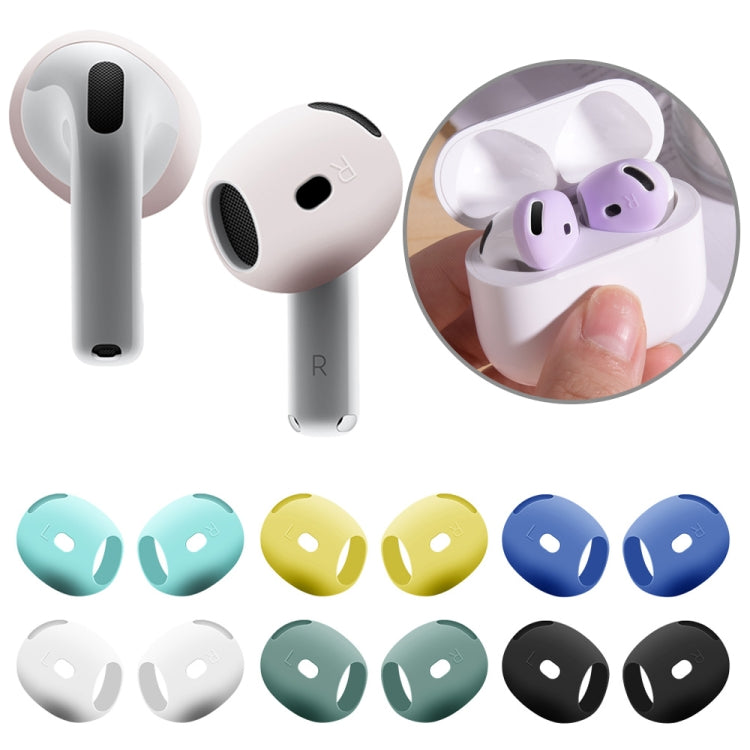 Funda Protectora Silicona Suave Auriculares AirPods 4 (Verde Oscuro)