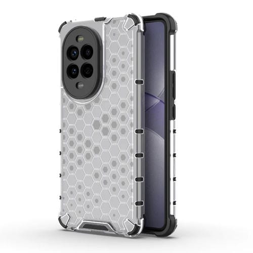Funda para Teléfono Huawei Nova 13 Pro 5G a Prueba de Golpes con Diseño Panal de Abeja (Blanca)