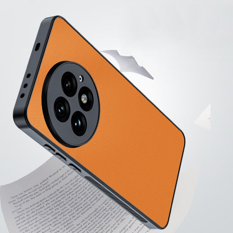 Funda de Piel Sintética Ultrafina para Teléfono OnePlus 13 (Verde)