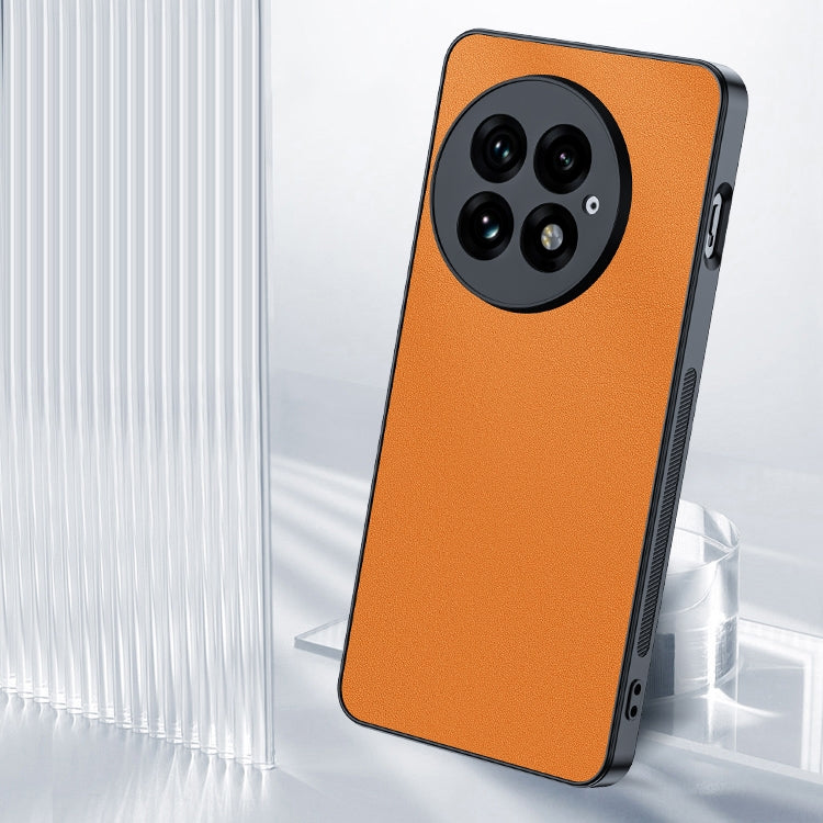 Funda de Piel Sintética Ultrafina para Teléfono OnePlus 13 (Verde)