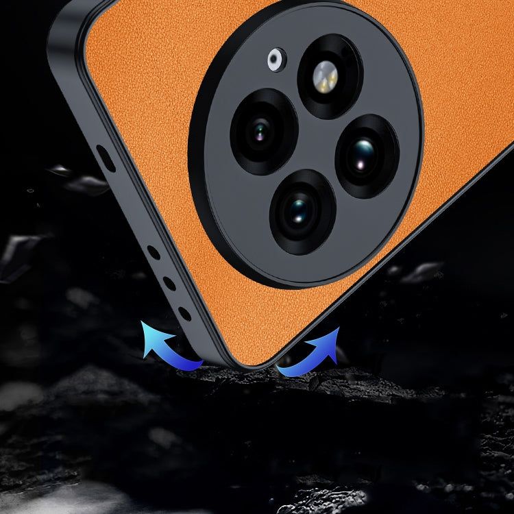 Funda de Piel Sintética Ultrafina para Teléfono OnePlus 13 (Verde)