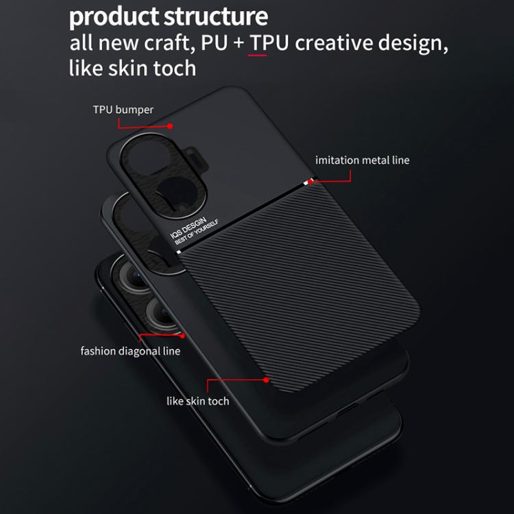 Funda híbrida de TPU y policarbonato con diseño magnético para Redmi Turbo 4 Pro (azul)
