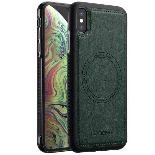 Funda para iPhone Xr Lc.Imeeke con Magsafe (Verde)