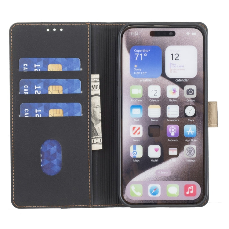 Funda de Cuero Antirrobo con Protección RFID para OnePlus 13 (Negro)