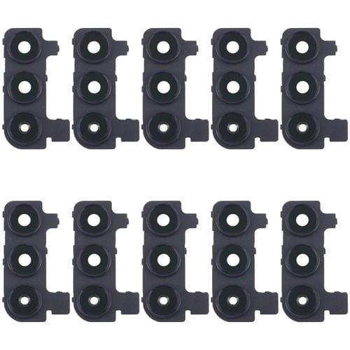 Tampa da Lente da Câmara Traseira Samsung Galaxy M15 SM-M156B (10 Peças) (Preto)