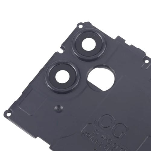 Copertura della lente della fotocamera posteriore Samsung Galaxy A04e SM-A042F (10 pezzi) (Nera)