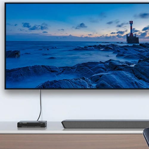 Cable de Audio/Video Mini Din 5 Pines 0,5 m Codo a Codo