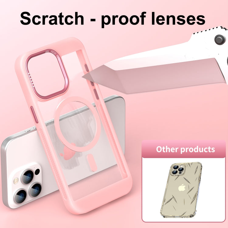 Funda para Teléfono Honeycomb Magsafe para iPhone 14 Pro Max (Gris)
