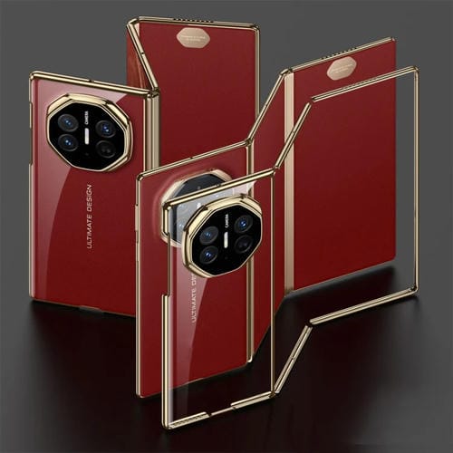 Funda para Teléfono Gkk Phantom con Marco Diseño Ultimate para Huawei Mate Xt (Roja)