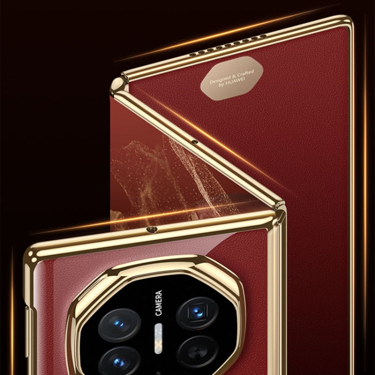 Funda para Teléfono Gkk Phantom con Marco Diseño Ultimate para Huawei Mate Xt (Roja)
