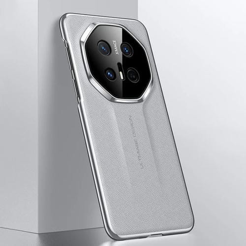 Funda de Cuero para Huawei Mate 70 Rs Ultimate a Prueba de Golpes (Gris)