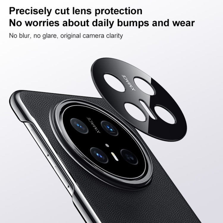 Funda de Cuero para Huawei Mate 70 a Prueba de Golpes (Gris)