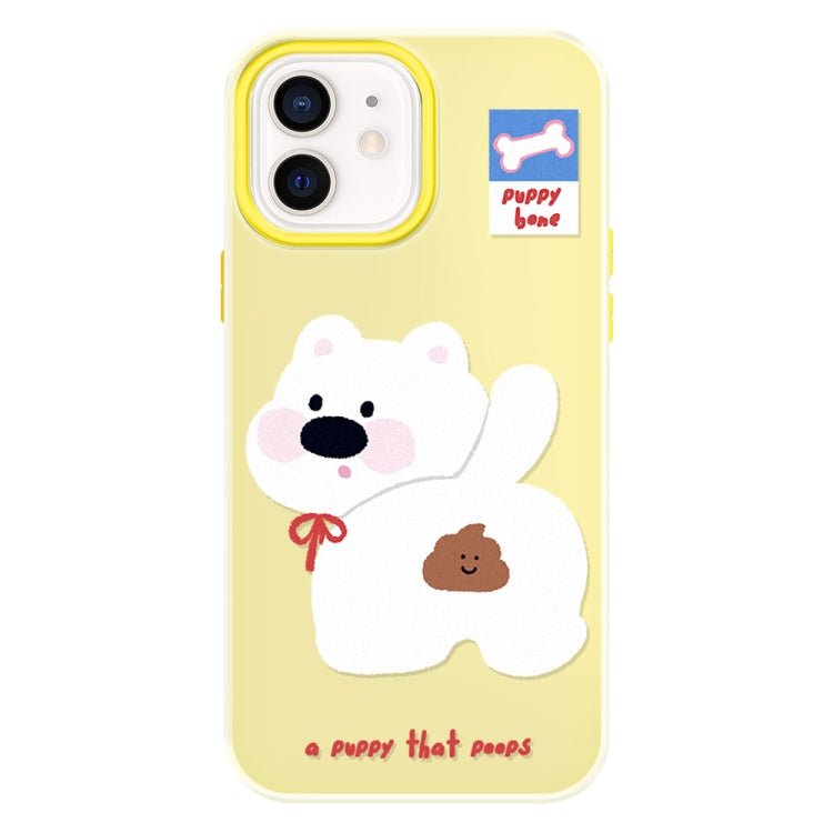 Funda híbrida TPU y Policarbonato iPhone 11 Tacto Sedoso (Amarillo)