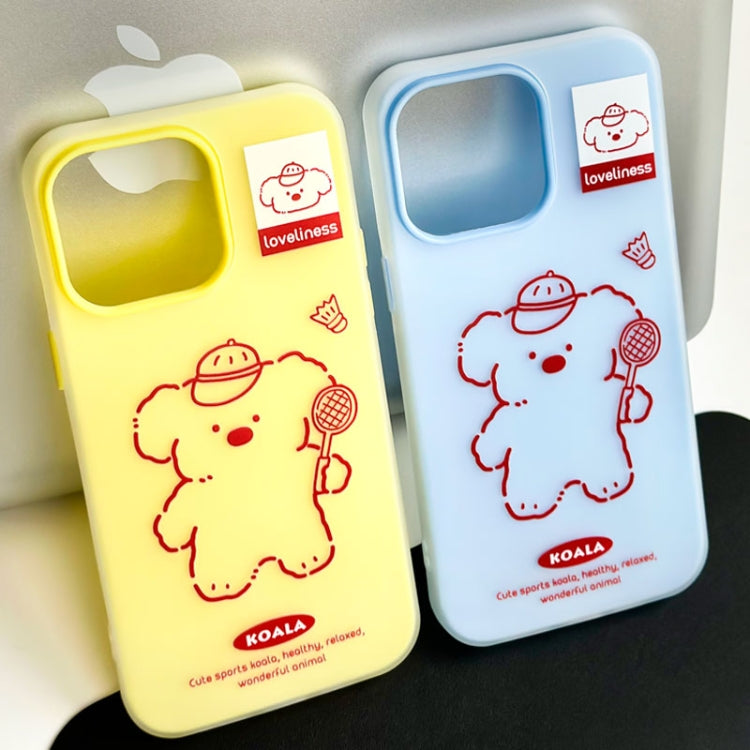 Funda híbrida TPU y PC iPhone 13 Pro Max Tacto Sedoso (Banana White)