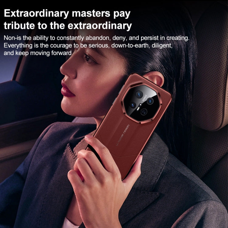 Funda para Teléfono Huawei Mate 70 Pro Diseño Imitación Galvanizada (Blanca)