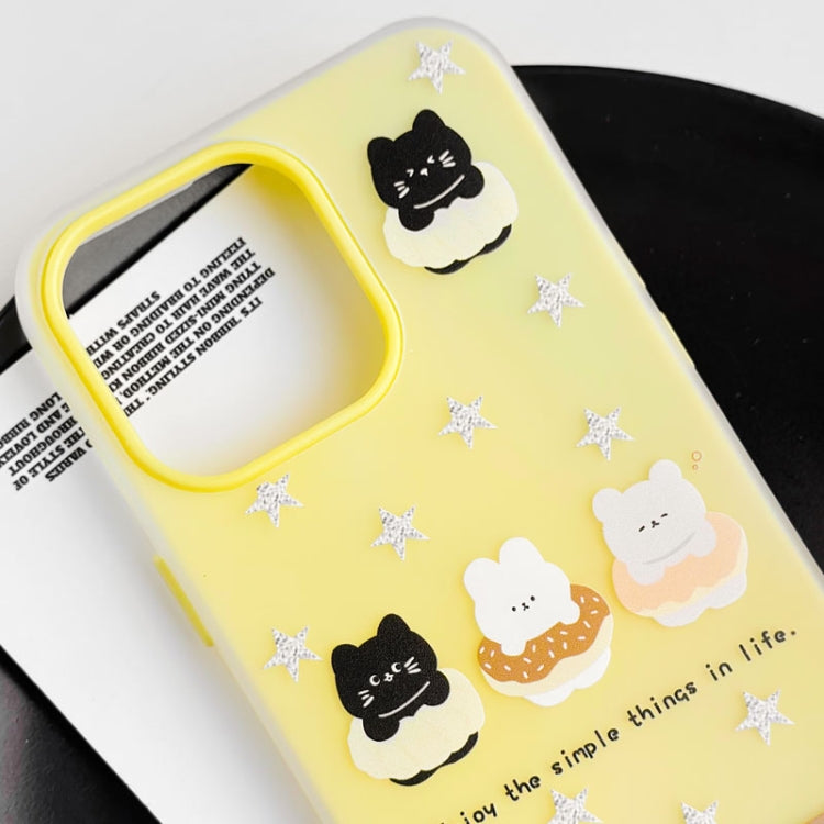 Funda híbrida TPU y Policarbonato iPhone 12 Cachorro Inglés (Negro)