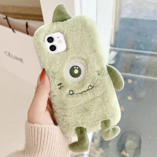 Funda TPU para Teléfono iPhone 12 Mini Diseño Monstruo Peluche Ojo Grande