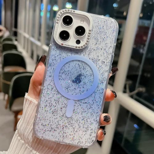 Estuche para Teléfono Blink Series iPhone 13 Pro Max Marco Lente Metal Imán Magsafe (Ultramar)