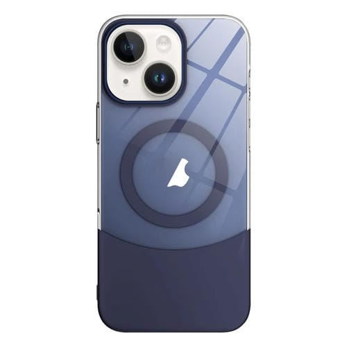 Funda para iPhone 13 Slim Color Contrast Magsafe PC Transparente (Morado)