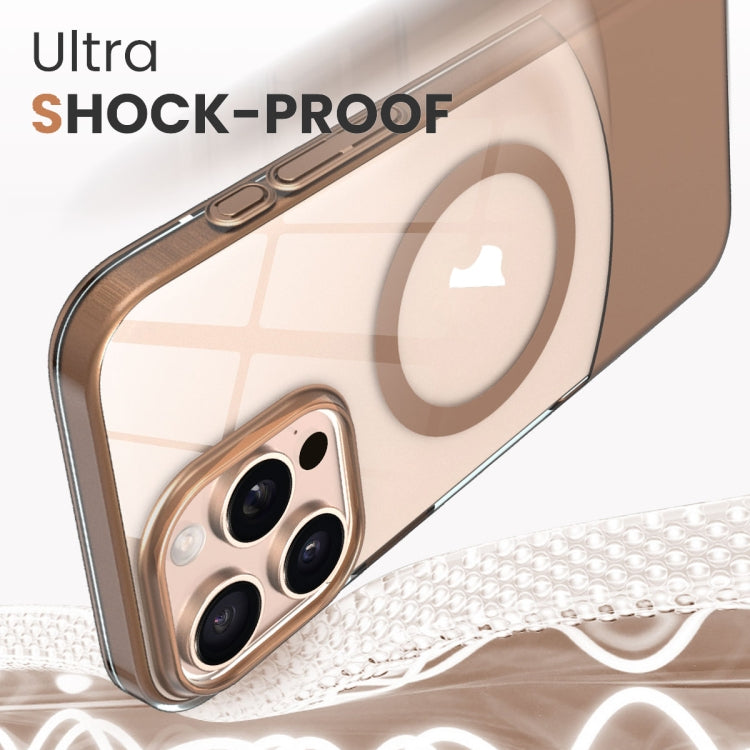 Funda para Teléfono Magsafe PC Delgado Contraste de Color para iPhone 12 Pro (Rosa)