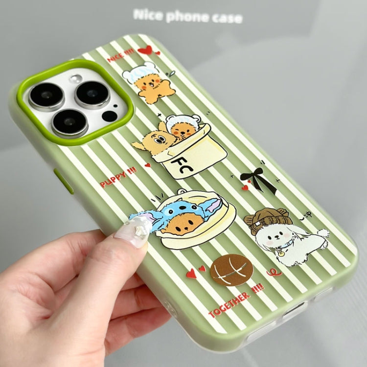 Funda híbrida TPU y Policarbonato iPhone 11 Tacto Sedoso (Verde Claro)