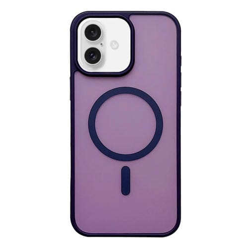 Funda para Teléfono Magsafe Frosted Skin Feel iPhone 16 Plus (Morado Oscuro)