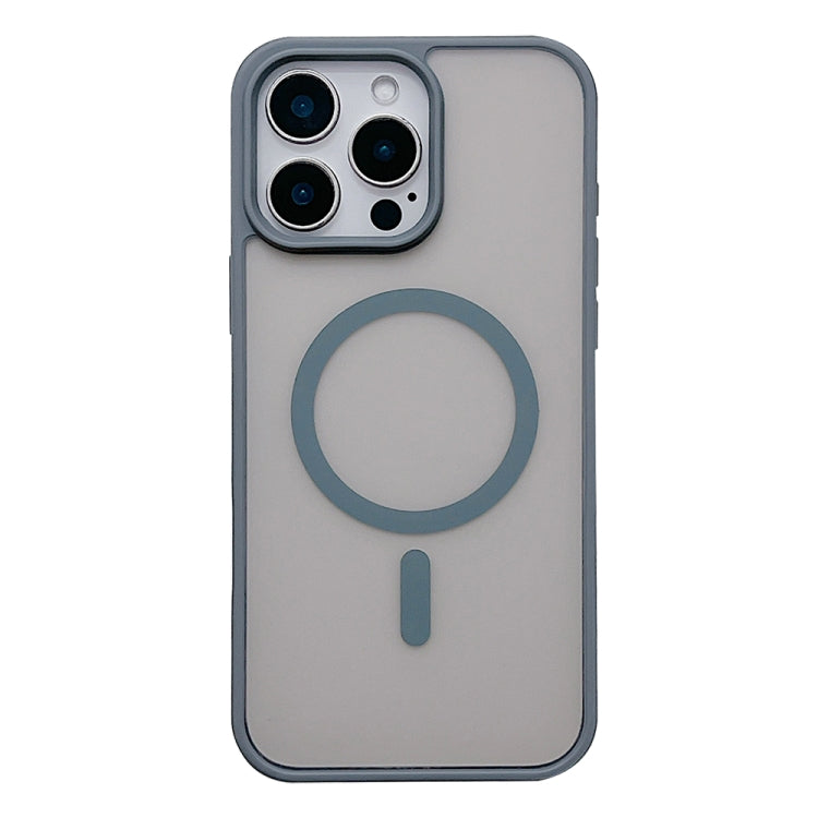 Funda para Teléfono Magsafe Frosted Skin Feel para iPhone 13 Pro (Gris Titanio)