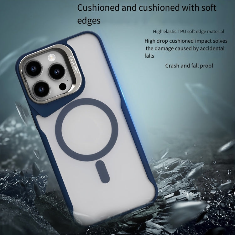 Funda Magnética Magsafe para iPhone 16 Plus con Soporte de Metal (Gris)