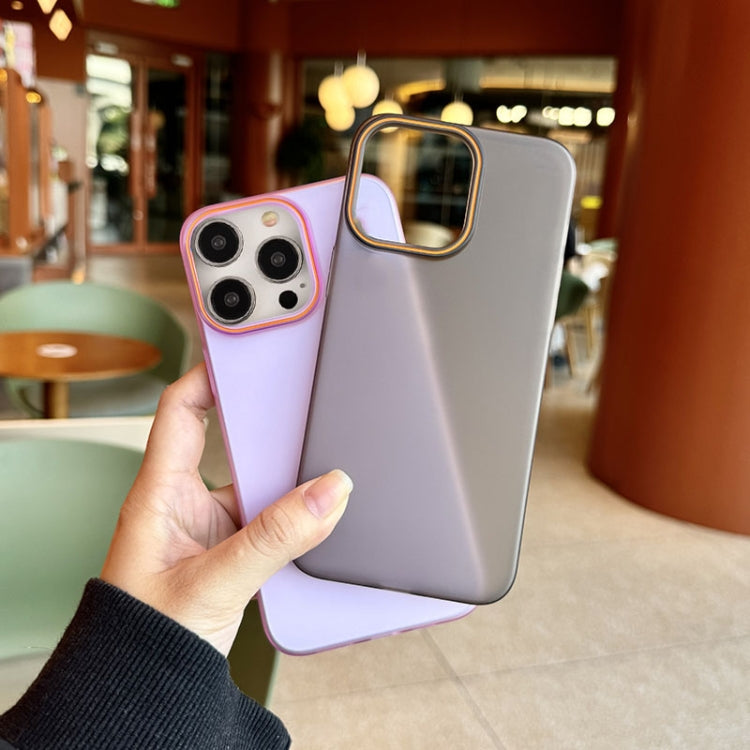 Funda para Teléfono PC Translúcida Tacto Piel Arena iPhone 11 (Blanco Transparente)