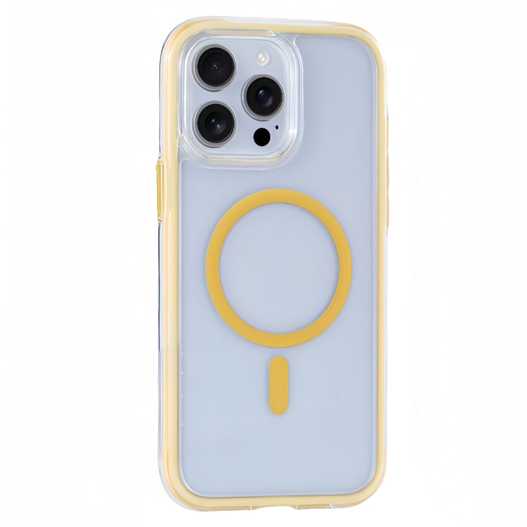 Funda para Teléfono Magsafe Serie Y2 iPhone 13 Pro con Airbag al Vacío (Amarillo)