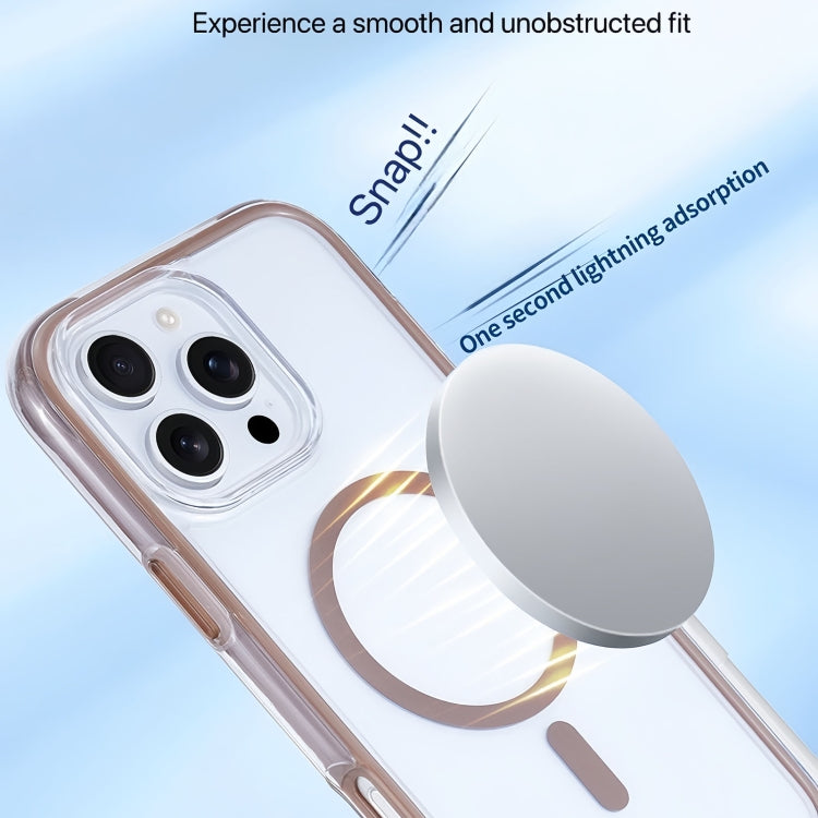Funda para Teléfono con Imán Magsafe Apple iPhone 11 Pro Max Vacuum Airbag Y2 Series (Bronce)