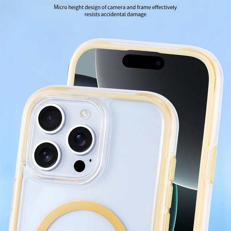 Funda para Teléfono con Imán Magsafe Vacuum Airbag Y2 Series para iPhone 11 Pro Max (Morado)
