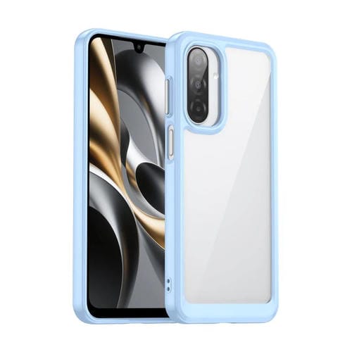 Funda híbrida de acrílico y TPU para Samsung Galaxy A17 5G (azul)
