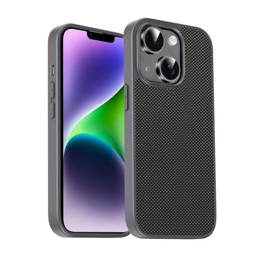 Funda para Teléfono Serie Pita TPU + PC para iPhone 14 Plus (Gris)