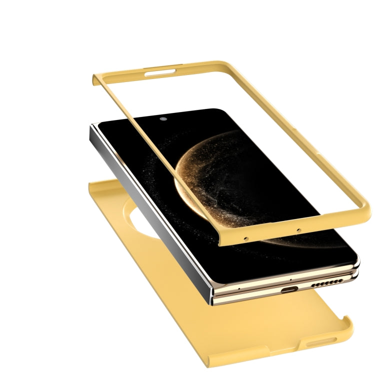 Funda para Teléfono Abeel Skin Feel para PC Huawei Mate X6 (Amarilla)
